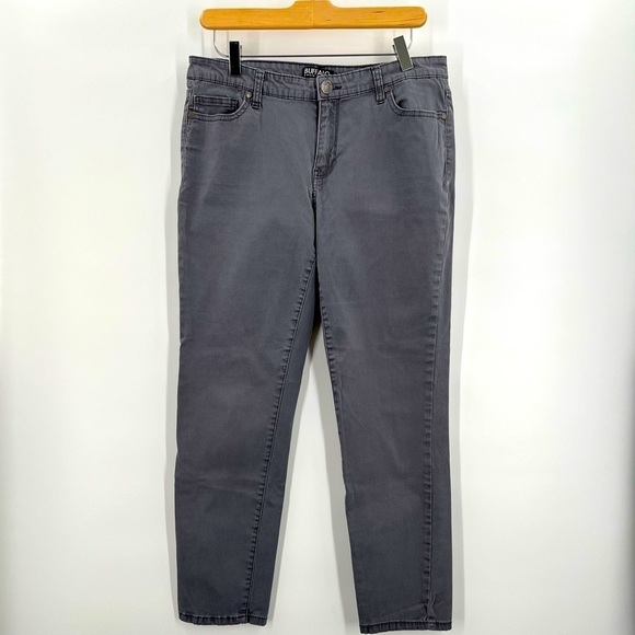 BUFFALO David Bitton Women Mid-Rise Grey Skinny Stretch Ankle Grazer Jean 10/30 - Picture 3 of 10
